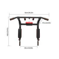 Multifunctional wall-mounted pull-up bar, the upward pull-up bar is used for indoor home gym workouts, pull-up fitness support.