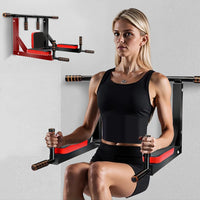 Multifunctional wall-mounted pull-up bar, the upward pull-up bar is used for indoor home gym workouts, pull-up fitness support.